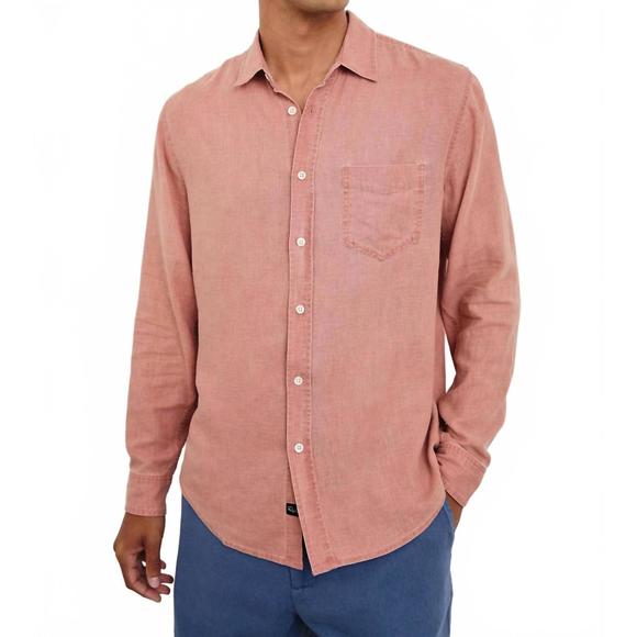 NEW RAILS mykonos shirt in desert rose